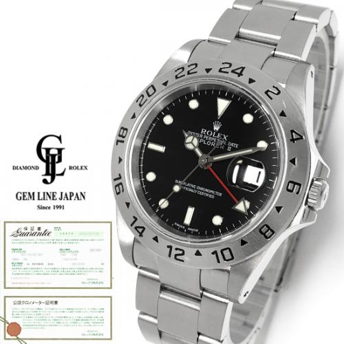 ロレックス ROLEX 16570 K番(2002年頃製造) ブラック メンズ 腕時計