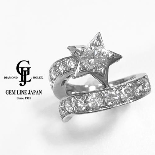 ジェムラインジャパン - 公式サイト - / 美品 星型 天然ダイヤモンド