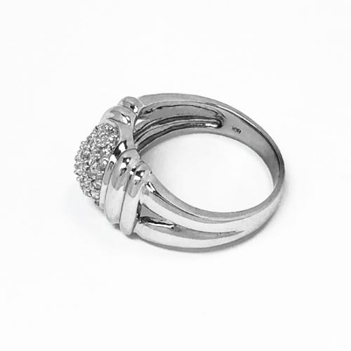 ダイヤモンド メンズリング 6.54ct(Total) F～Hカラークラス VVS