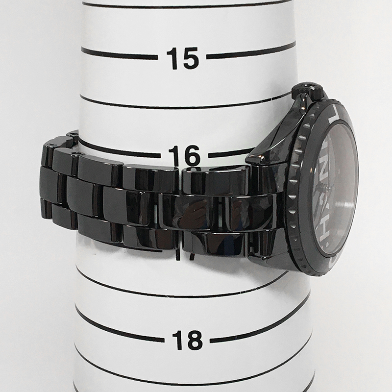 ジェムラインジャパン 公式サイト シャネル J12 H7418 ウォンテッド ドゥ シャネル 38mm ブラックセラミック 美品 ギャラ付  メンズ 自動巻 時計