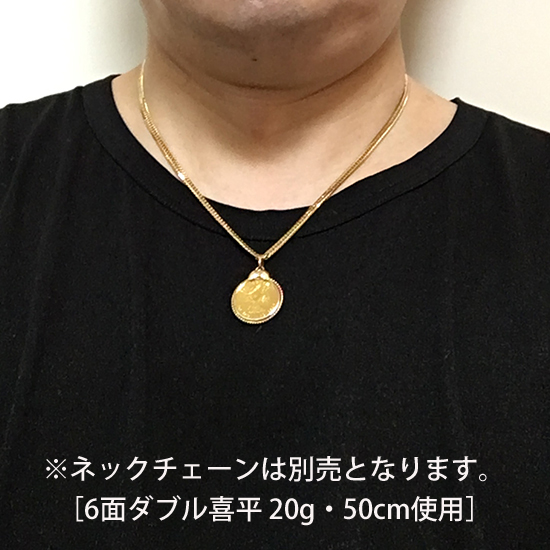 カナダ　メイプルリーフ金貨ネックレス美術品/アンティーク