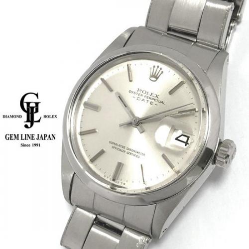 Rolex オイスターパーペチュアルデイト 1500 シルバー ショート