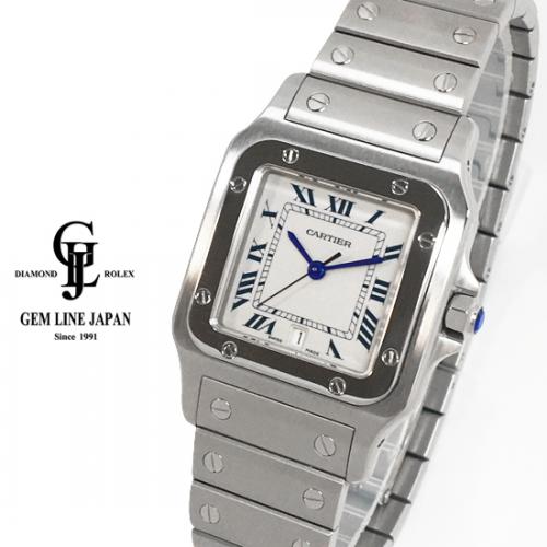 Cartier カルティエ サントスガルベLM クォーツ W20060D6